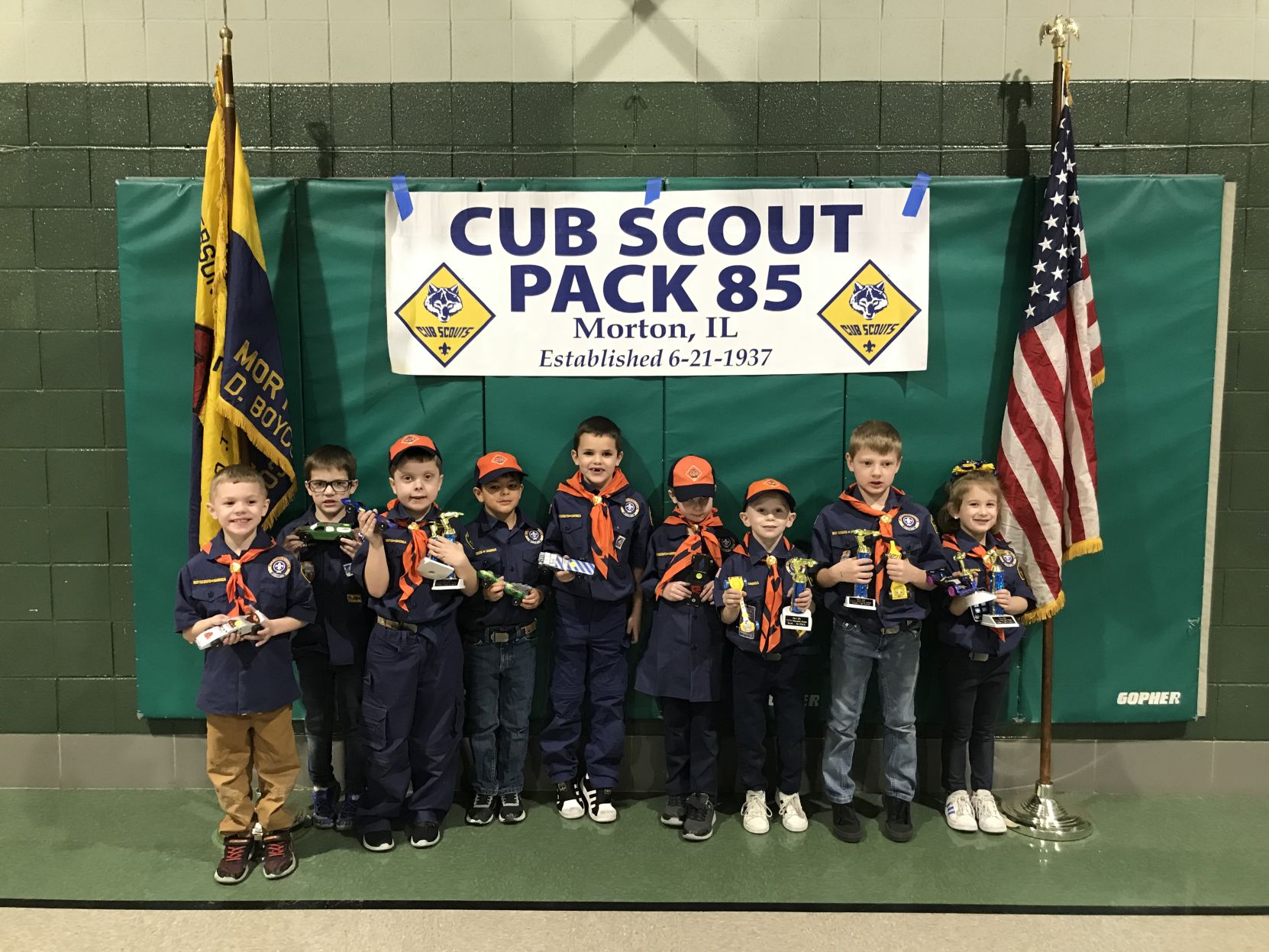 The Pinewood Derby tradition lives on with Morton Cub Scout Pack 85
